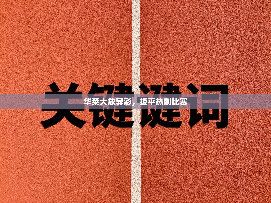 华莱大放异彩,扳平热刺比赛 第1张